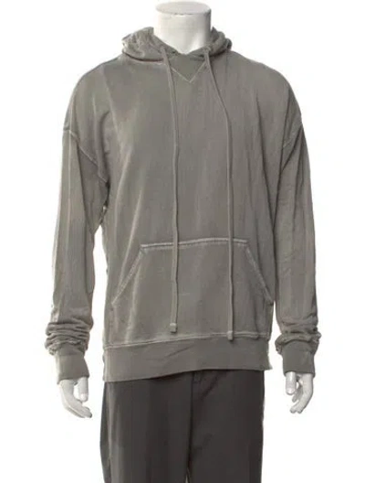 Pre-owned Zadig & Voltaire Crew Neck Long Sleeve Hoodie In Grey