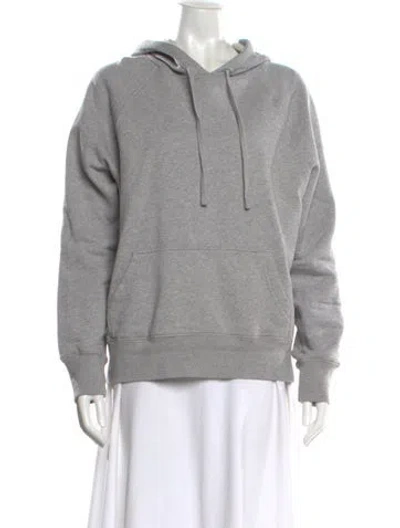 Pre-owned Zadig & Voltaire Crew Neck Long Sleeve Sweatshirt In Gray