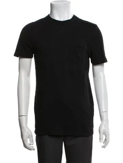 Pre-owned Zadig & Voltaire Crew Neck Short Sleeve T-shirt In Black