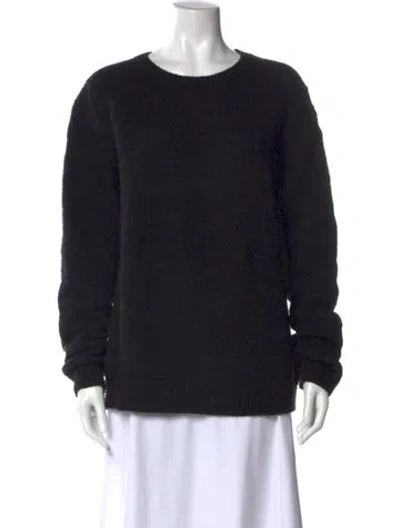 Pre-owned Zadig & Voltaire Crew Neck Sweater In Black