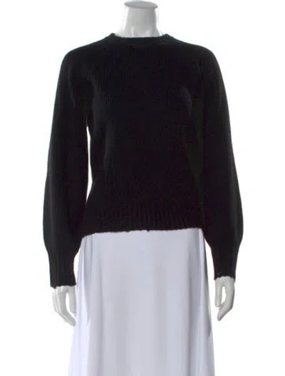 Pre-owned Zadig & Voltaire Crew Neck Sweater In Black