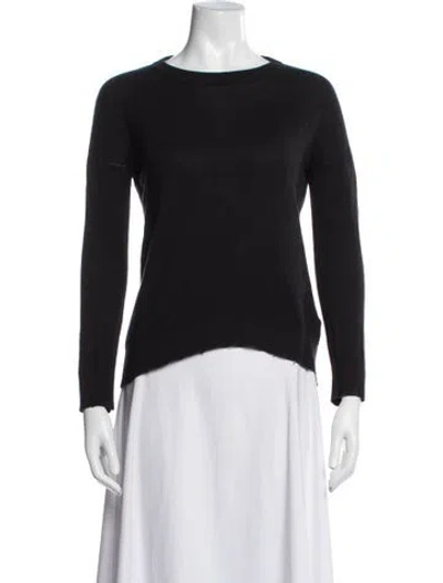 Pre-owned Zadig & Voltaire Crew Neck Sweater In Black
