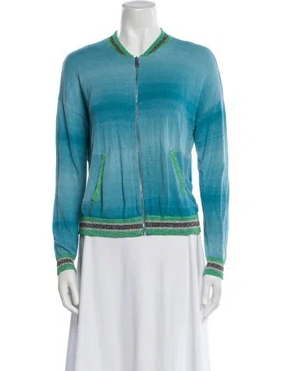 Pre-owned Zadig & Voltaire Crew Neck Sweater In Blue