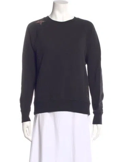 Pre-owned Zadig & Voltaire Crew Neck Sweater In Gray
