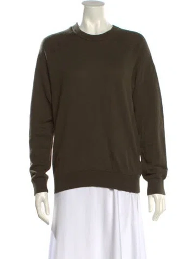 Pre-owned Zadig & Voltaire Crew Neck Sweater In Green