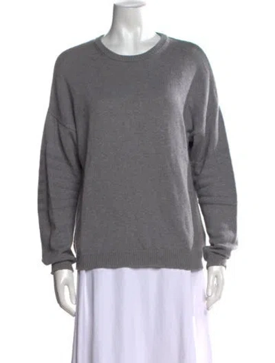 Pre-owned Zadig & Voltaire Crew Neck Sweater In Grey