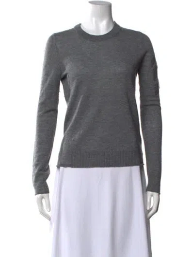 Pre-owned Zadig & Voltaire Crew Neck Sweater In Grey
