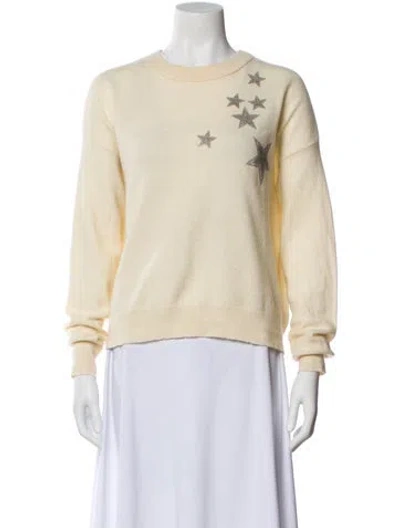 Pre-owned Zadig & Voltaire Crew Neck Sweater In Neutral
