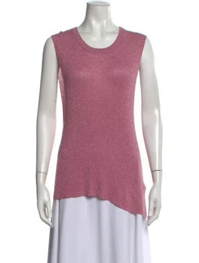 Pre-owned Zadig & Voltaire Crew Neck Sweater In Pink