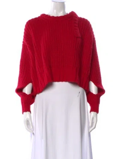 Pre-owned Zadig & Voltaire Crew Neck Sweater In Red