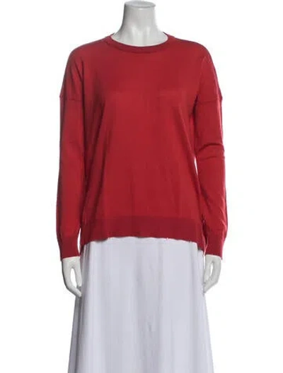 Pre-owned Zadig & Voltaire Crew Neck Sweater In Red