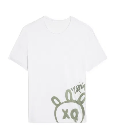 Zadig & Voltaire Crew Neck T-shirt In White
