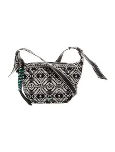 Pre-owned Zadig & Voltaire Crossbody Bag In Black