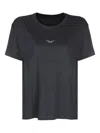 Zadig And Voltaire Crystal-embellished T-shirt In Black