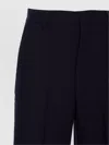 Zadig & Voltaire Crystal Embellished Wide Leg Trousers In Black