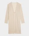 Zadig & Voltaire Daffy Pointelle Stars Cashmere Cardigan In Neutral