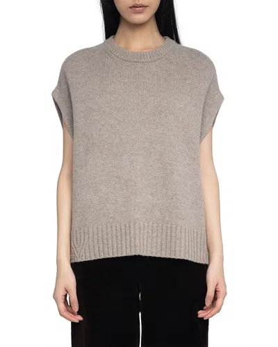 ZADIG & VOLTAIRE DARCY LC SWEATER