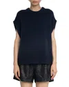 Zadig & Voltaire Darcy Lc Sweater In Black