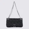 Zadig & Voltaire Rock Ii Diamond Quilted Monogram Denim Crossbody Bag