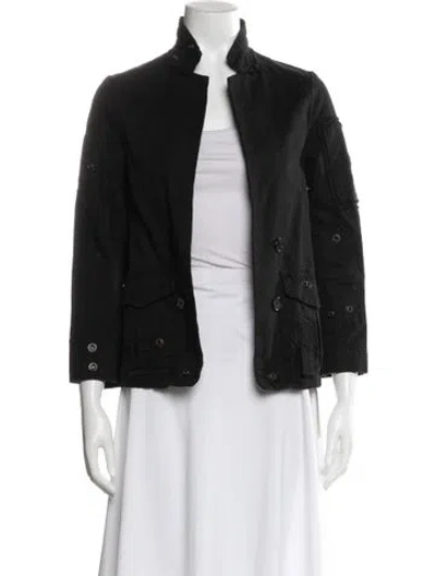 Pre-owned Zadig & Voltaire Denim Jacket In Black