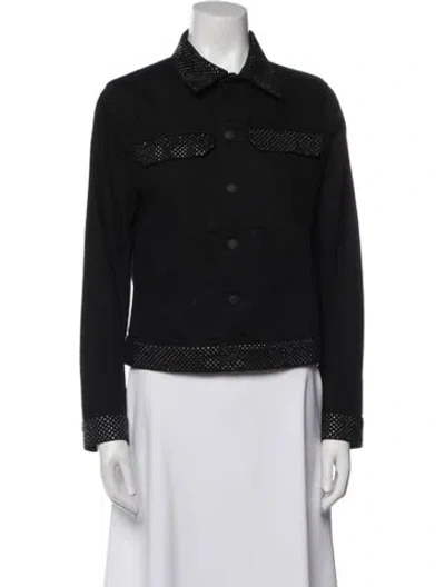 Pre-owned Zadig & Voltaire Denim Jacket In Black