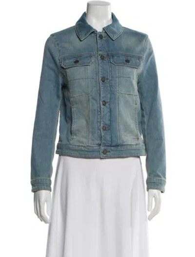 Pre-owned Zadig & Voltaire Denim Jacket In Blue