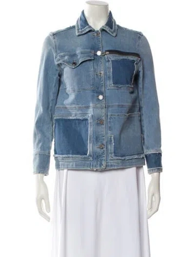 Pre-owned Zadig & Voltaire Denim Jacket In Blue