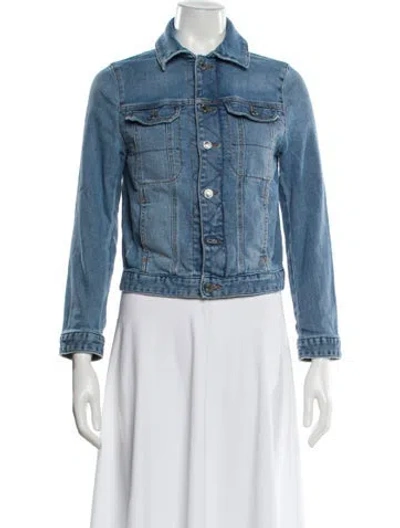 Pre-owned Zadig & Voltaire Denim Jacket In Blue