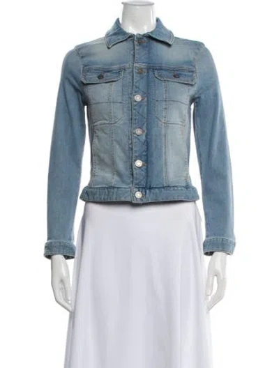 Pre-owned Zadig & Voltaire Denim Jacket In Blue
