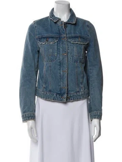 Pre-owned Zadig & Voltaire Denim Jacket In Blue