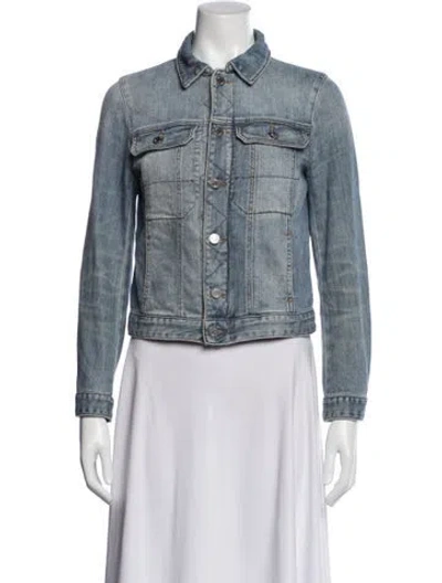 Pre-owned Zadig & Voltaire Denim Jacket In Blue