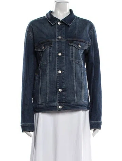 Pre-owned Zadig & Voltaire Denim Jacket In Blue
