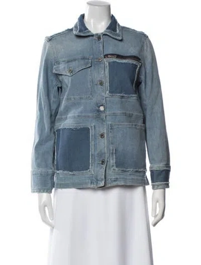Pre-owned Zadig & Voltaire Denim Jacket In Blue