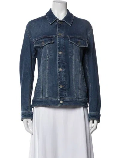 Pre-owned Zadig & Voltaire Denim Jacket In Blue