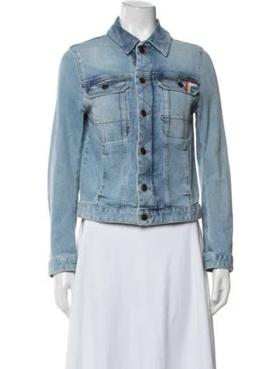 Pre-owned Zadig & Voltaire Denim Jacket In Blue