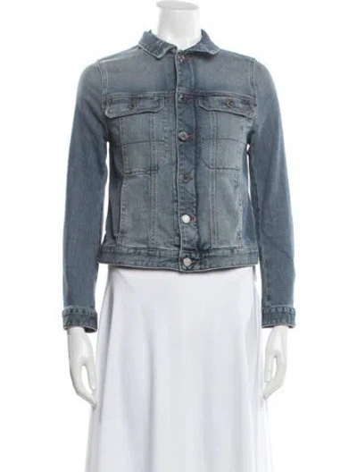 Pre-owned Zadig & Voltaire Denim Jacket In Blue