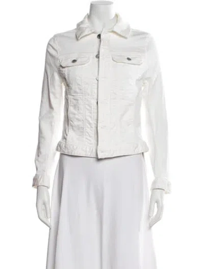 Pre-owned Zadig & Voltaire Denim Jacket In Neutral
