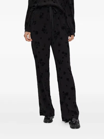 Zadig & Voltaire Drawstring Trousers In Black