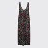 Zadig & Voltaire Renzo Lace-panel Floral-print Maxi Dress In Multi