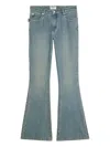 Zadig & Voltaire Eclip Stud-embellished Flared Jeans