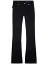 Zadig & Voltaire Eclipse Bootcut Jeans In Black