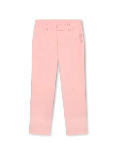 Zadig & Voltaire Elegant Girls' Formal Mini Pants In Brown