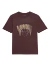 Zadig & Voltaire Womens Edwin Brand-print Cotton-jersey T-shirt Burgundy In Multi