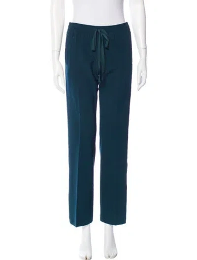Pre-owned Zadig & Voltaire Embroidered Accent Sweatpants In Blue