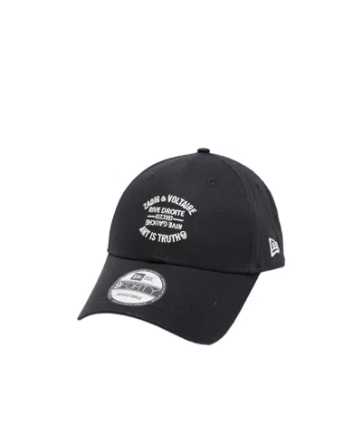 Zadig & Voltaire Embroidered Baseball Cap In Black