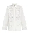 Zadig & Voltaire Embroidered Detail Shirt In White
