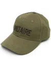 Zadig & Voltaire Embroidered-logo Baseball Cap In Green