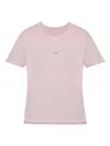 Zadig & Voltaire Womens Candy Marta Diamante-embellished Short-sleeve Cotton-blend T-shirt In Pink