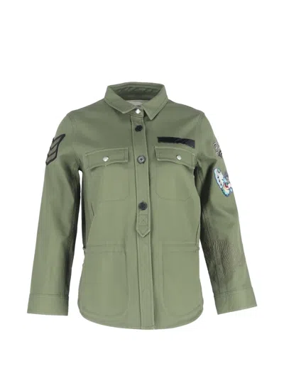 Pre-owned Zadig & Voltaire Embroidered Shirt In Green