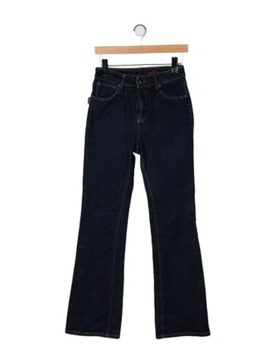 Pre-owned Zadig & Voltaire Emile Wide Leg Jeans In Blue